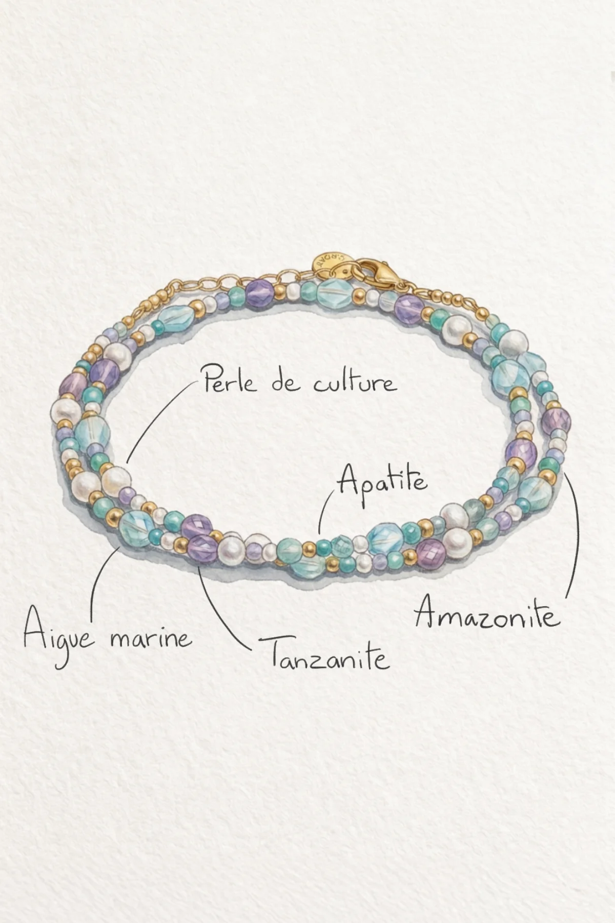 Collier Vénus - Sirène - Image 2