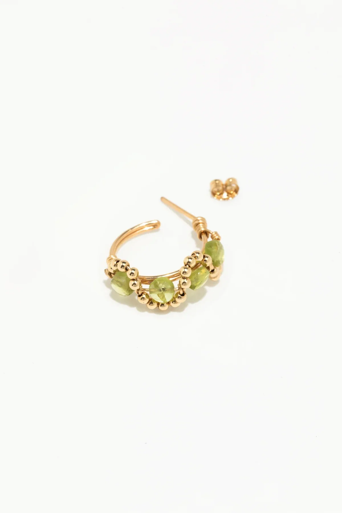 Créoles Mira - Peridot - Image 5