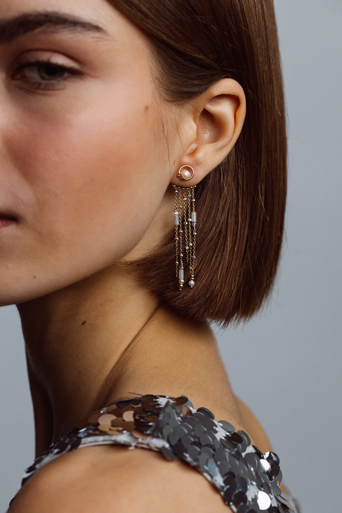 Dos de boucle d'oreille Arielle - Image 3
