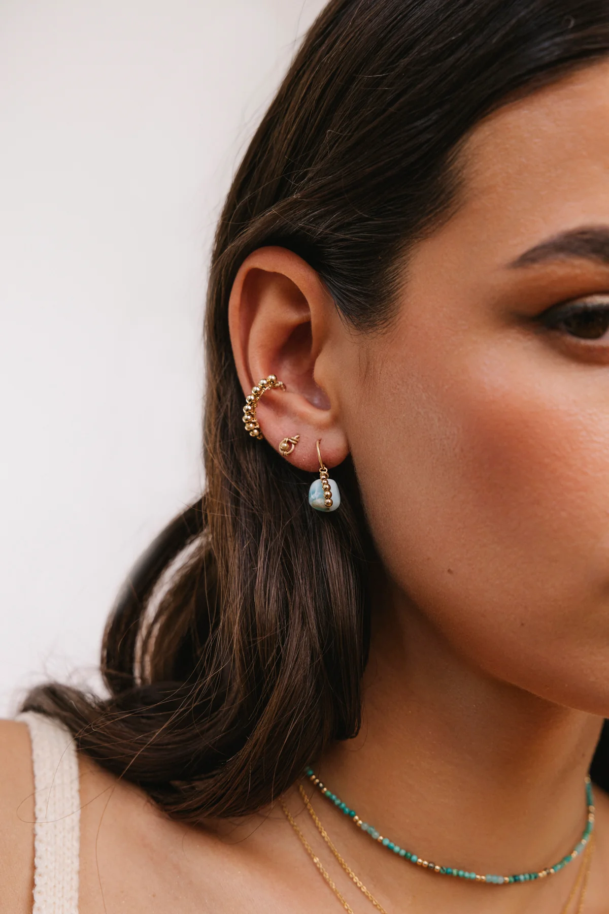 Faux piercing Perlé - Image 4