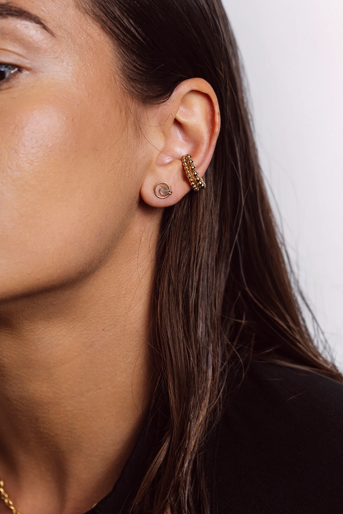 Faux piercing mini Perlé - Image 2