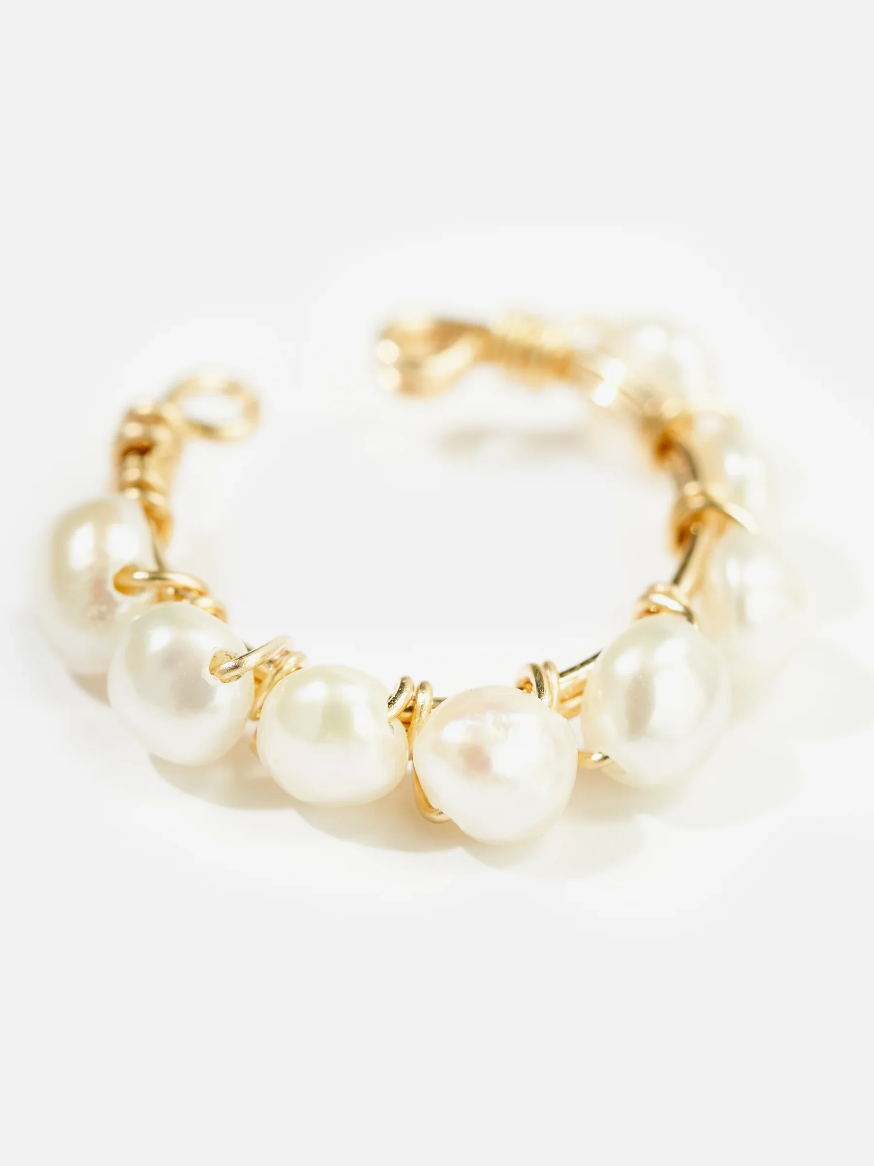 Faux piercing Bouton - Perles de culture - Image 5