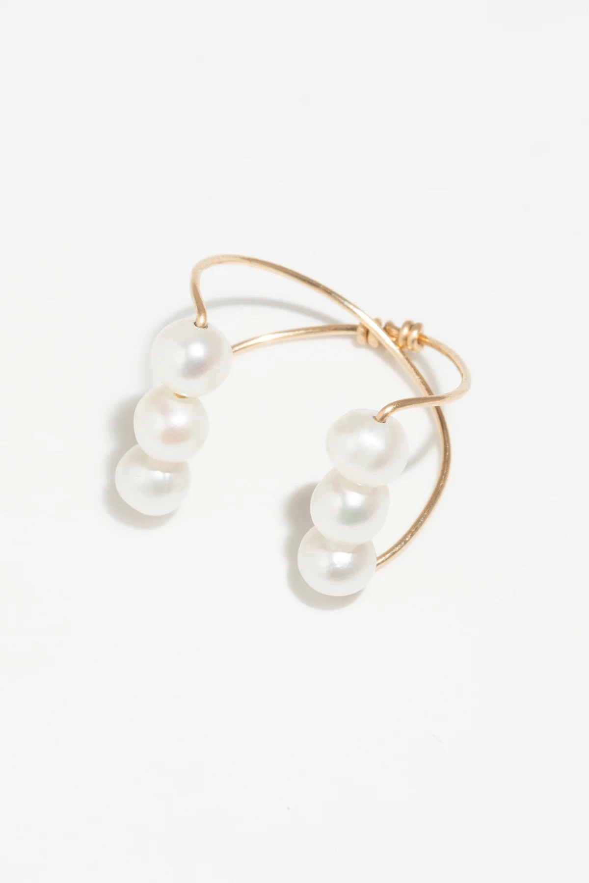 Grande Bague Sable - Perle de culture