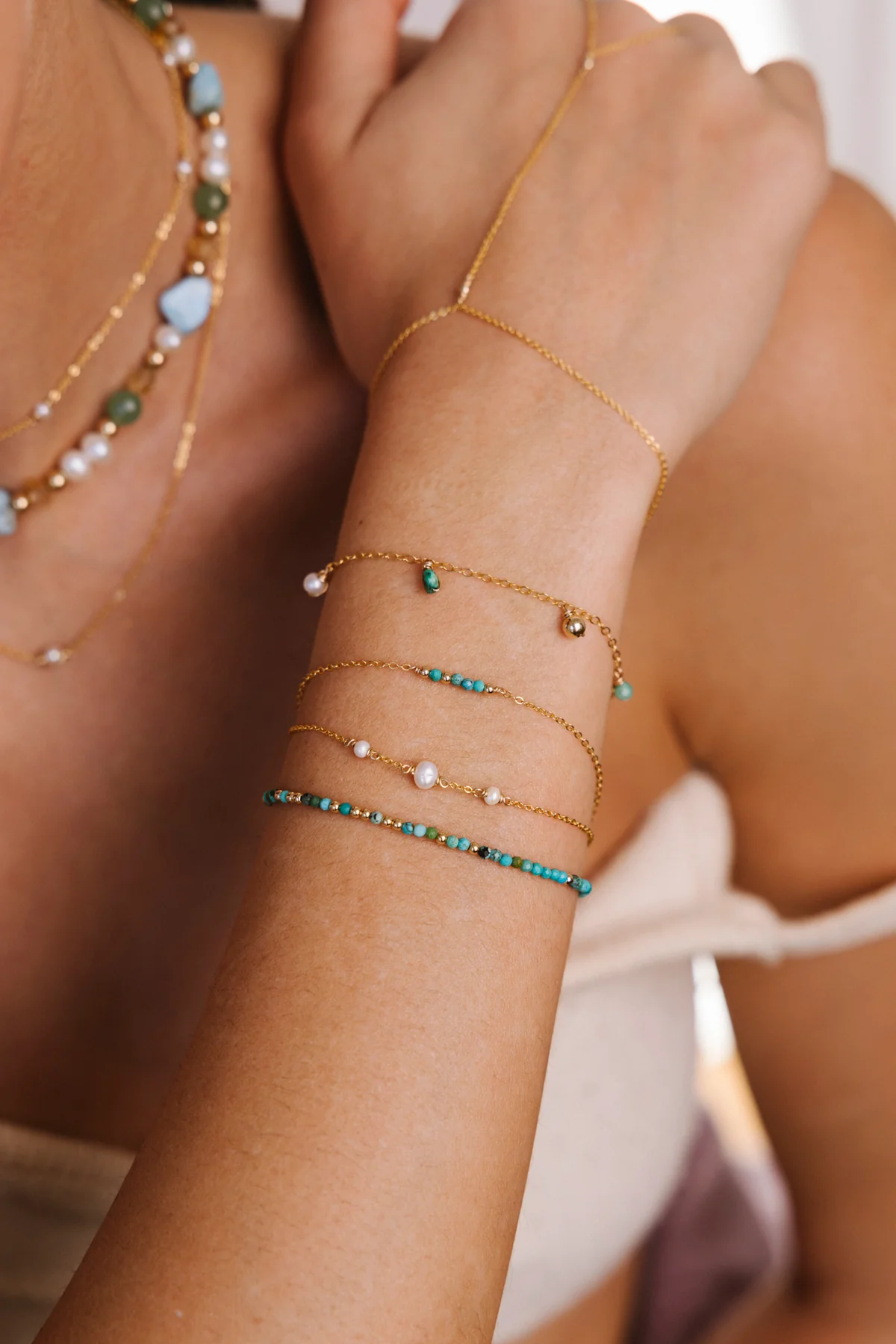 Bracelet Chance - Perles de culture - Image 3