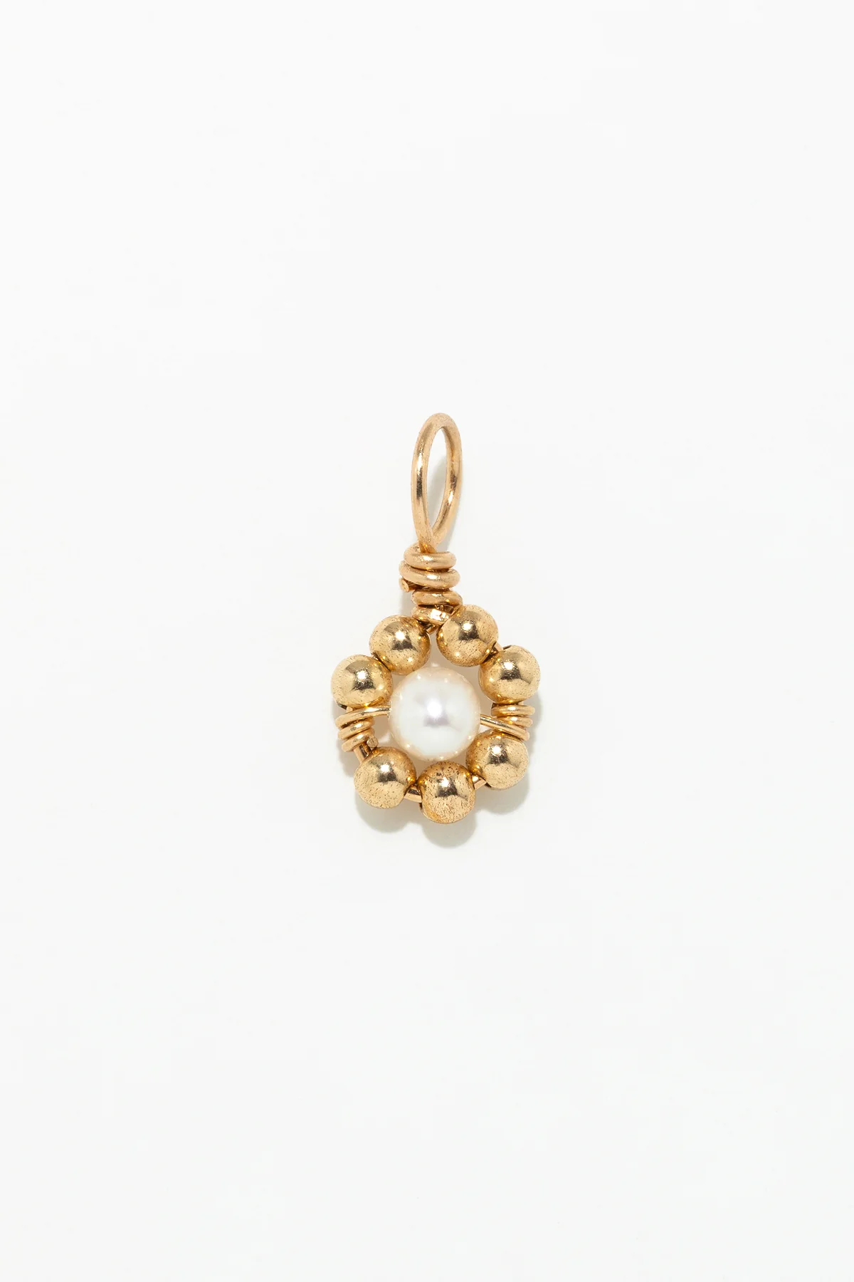 Pendentif Daisy - Perle de culture