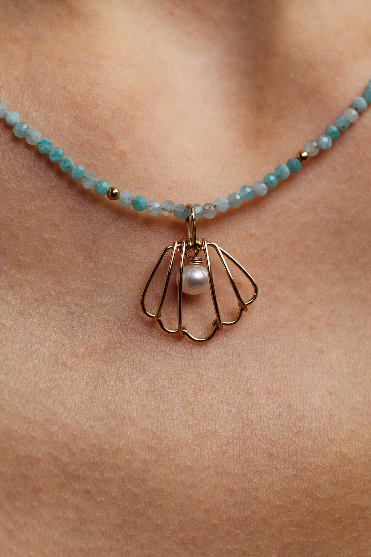 Pendentif Marina - Perle de culture