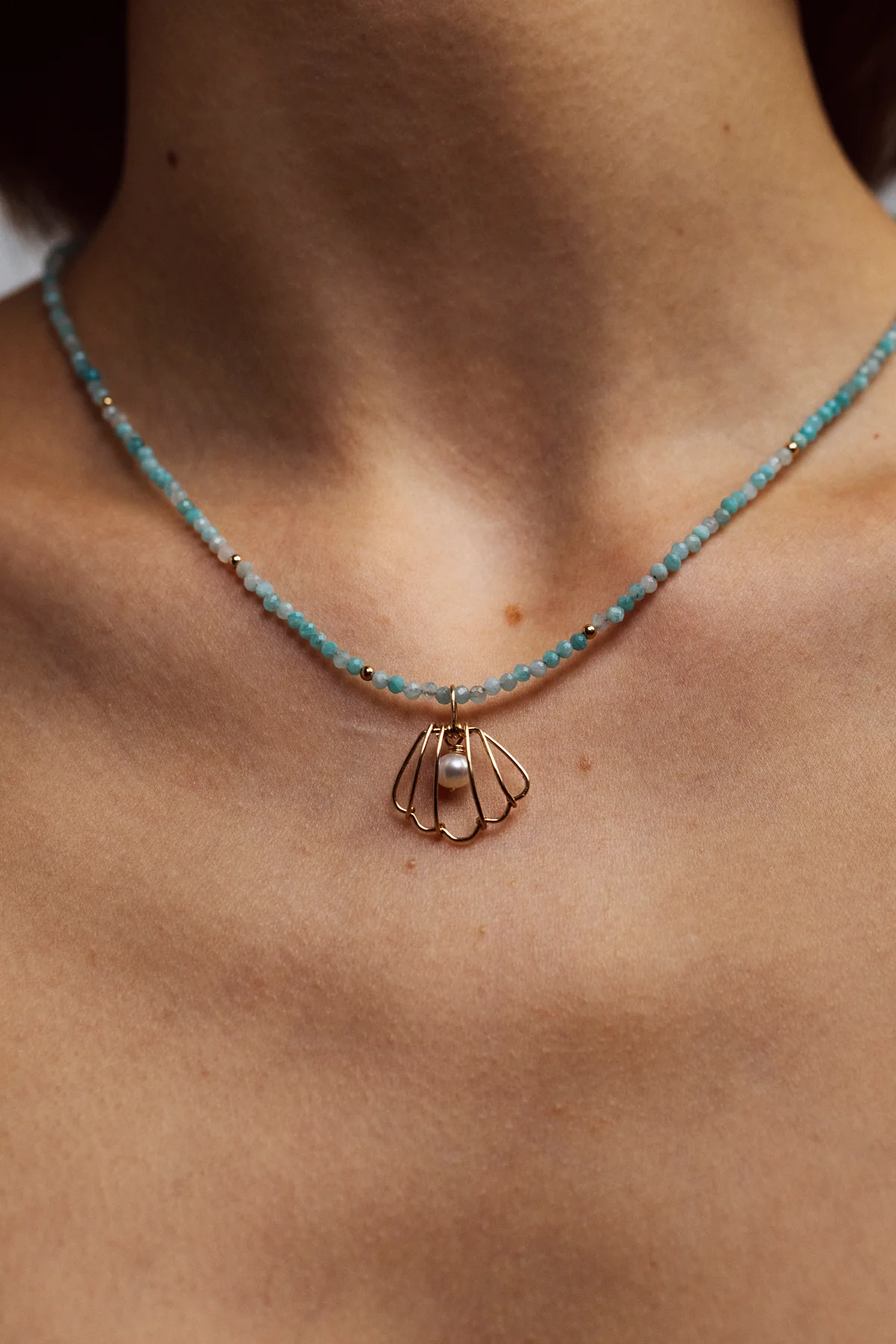 Pendentif Marina - Perle de culture - Image 3