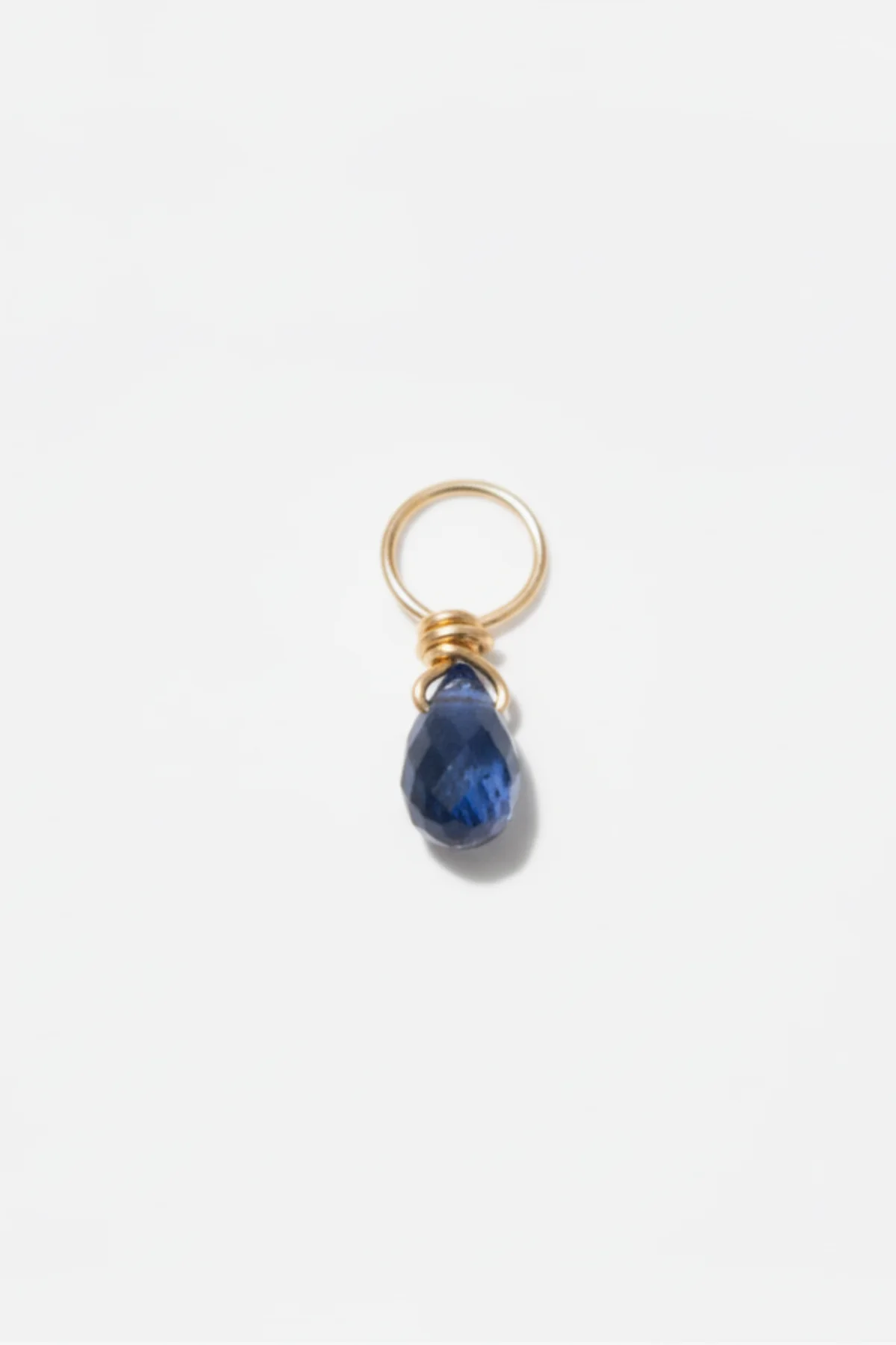 Pendentif Mia - Or 750‰ - Saphir bleu foncé