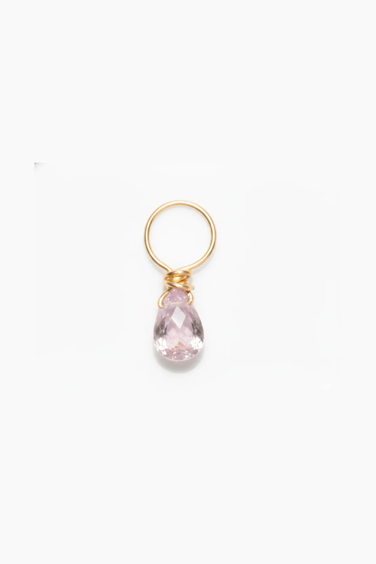 Pendentif Mia - Or 750‰ - Saphir rose clair