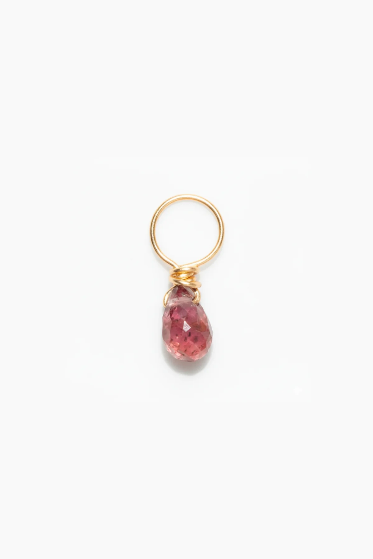 Pendentif Mia - Or 750‰ - Saphir rouge