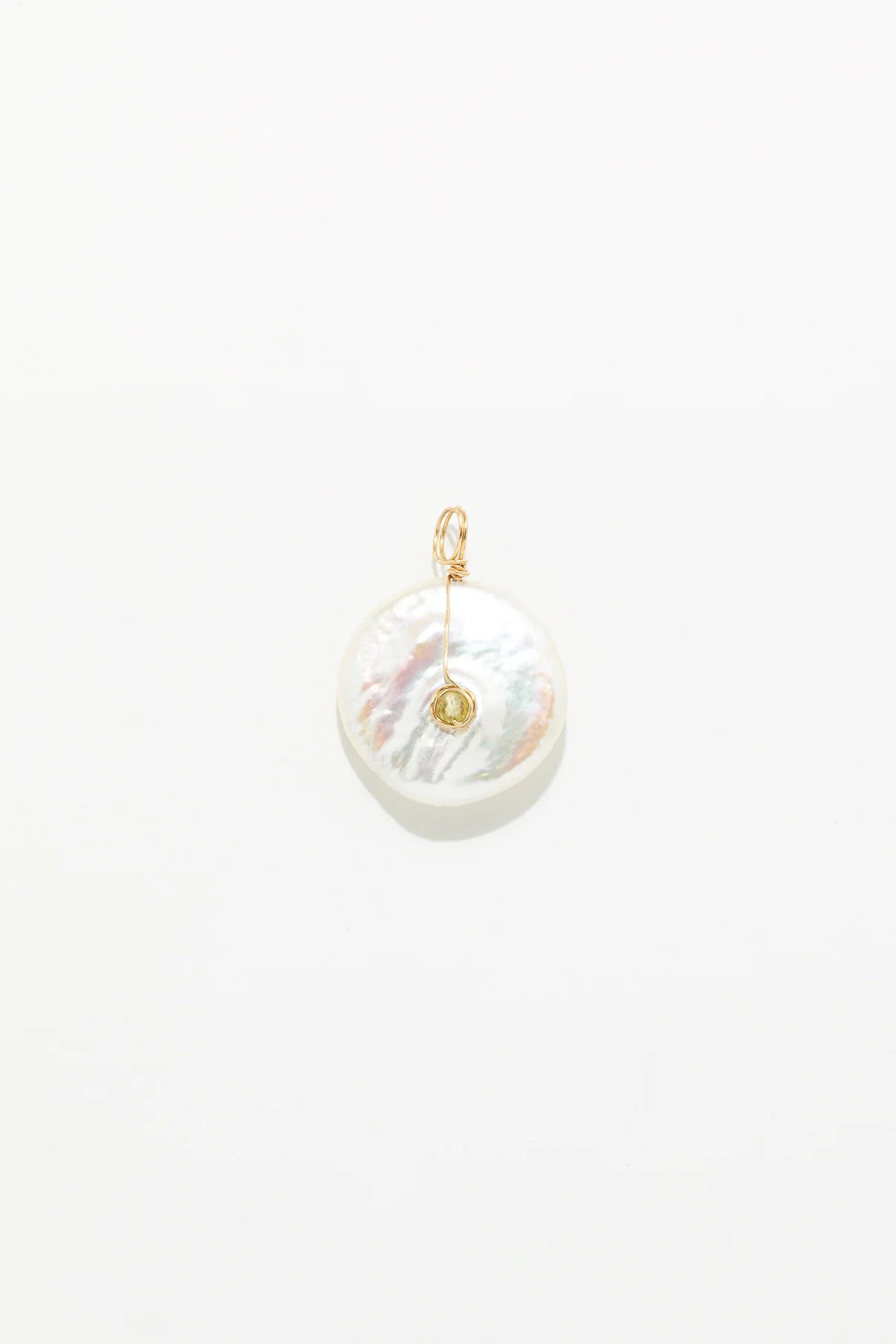 Pendentif Mirée - Peridot