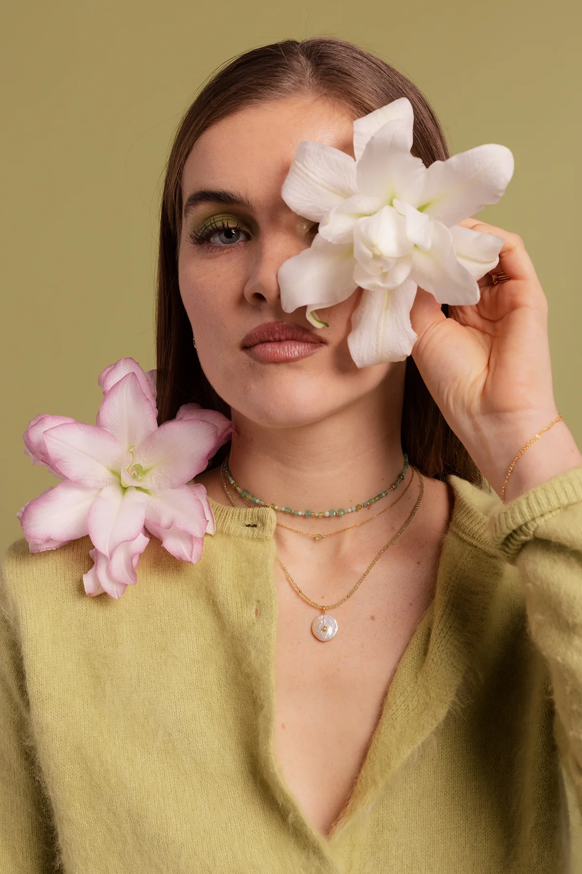 Pendentif Mirée - Peridot - Image 3