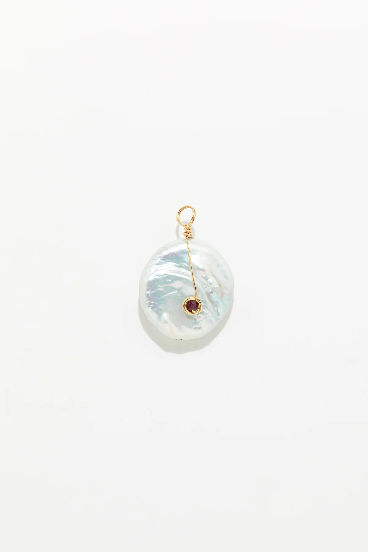 Pendentif Mirée - Rubis