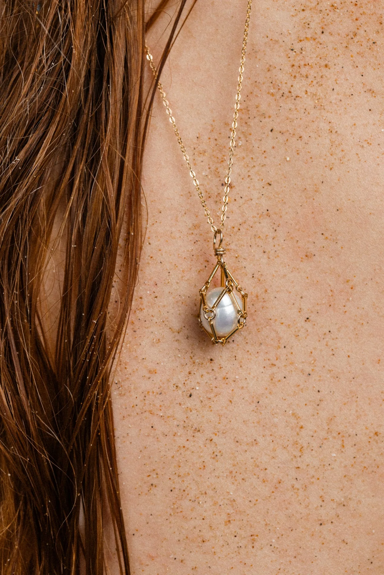 Pendentif Secret - Perle de culture