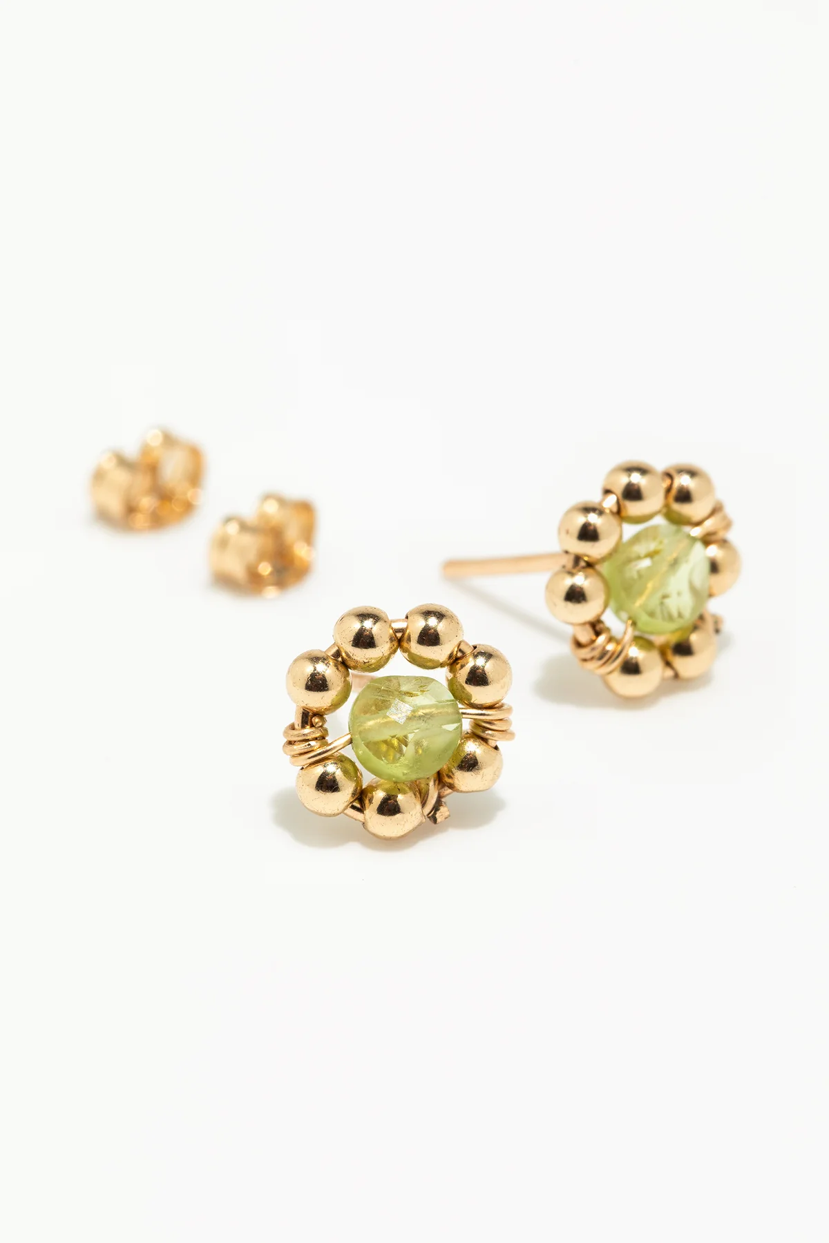 Puces Daisy - Peridot