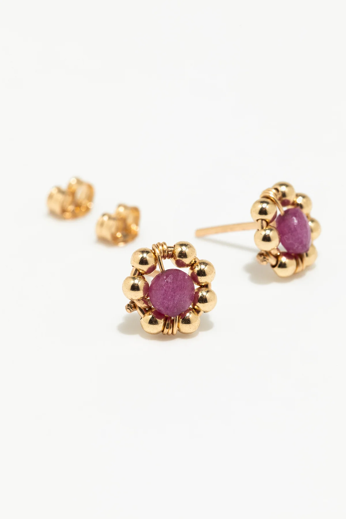 Puces Daisy - Rubis