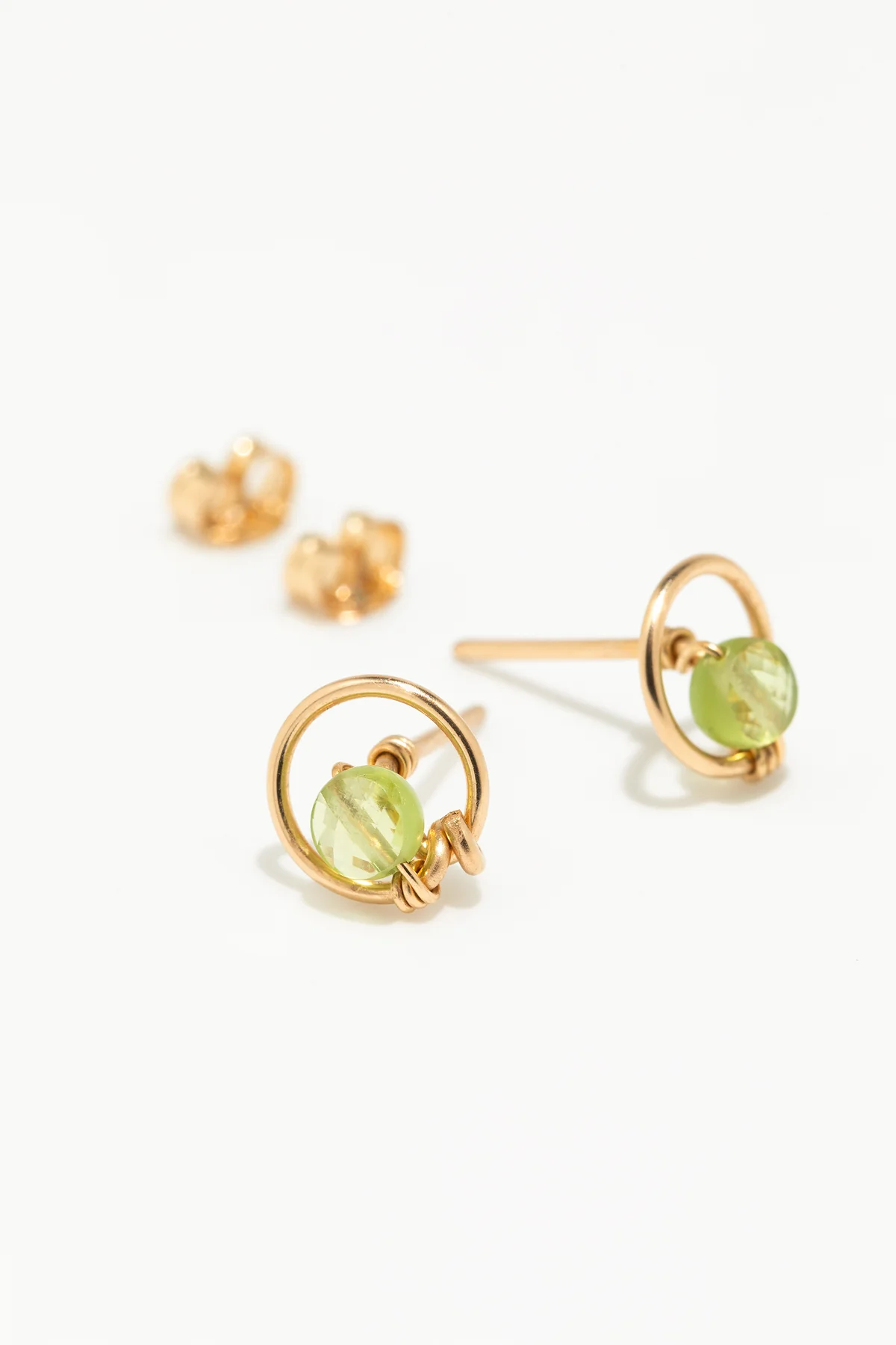 Puces Swan - Peridot